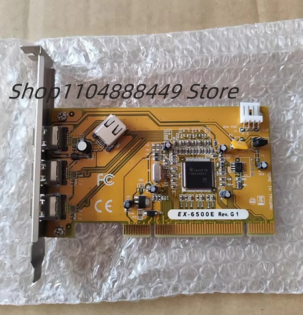 EX-6500E REV.G1 TSB43AB23 Industrial equipment board card
EX-6500E REV.G1 TSB43AB23 Industrial equipment board card
