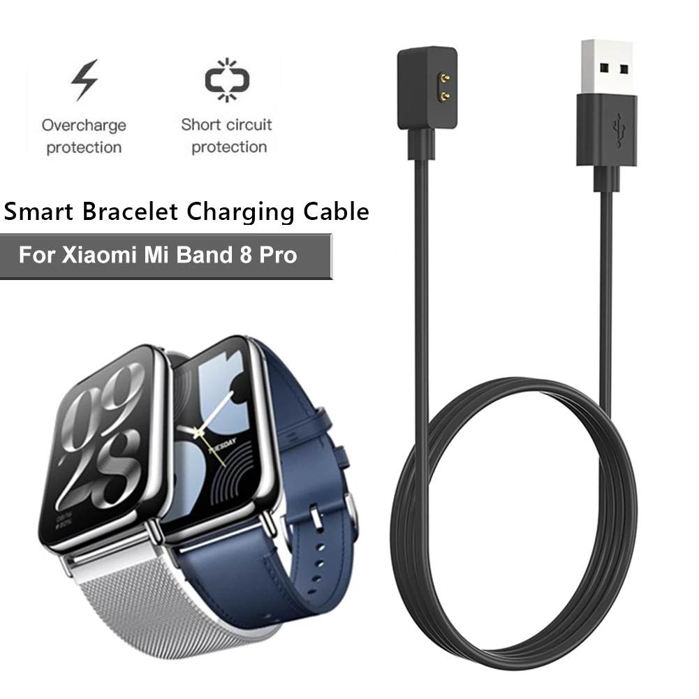 Магнитное зарядное устройство USB для Xiaomi Mi Band 8 Pro/8/Redmi Band 2/Активный зарядный кабель для смарт-часов с несколькими уровнями защиты, адаптер питания
Магнитное зарядное устройство USB для Xiaomi Mi Band 8 Pro/8/Redmi Band 2/Активный зарядный кабель для смарт-часов с несколькими уровнями защиты, адаптер питания