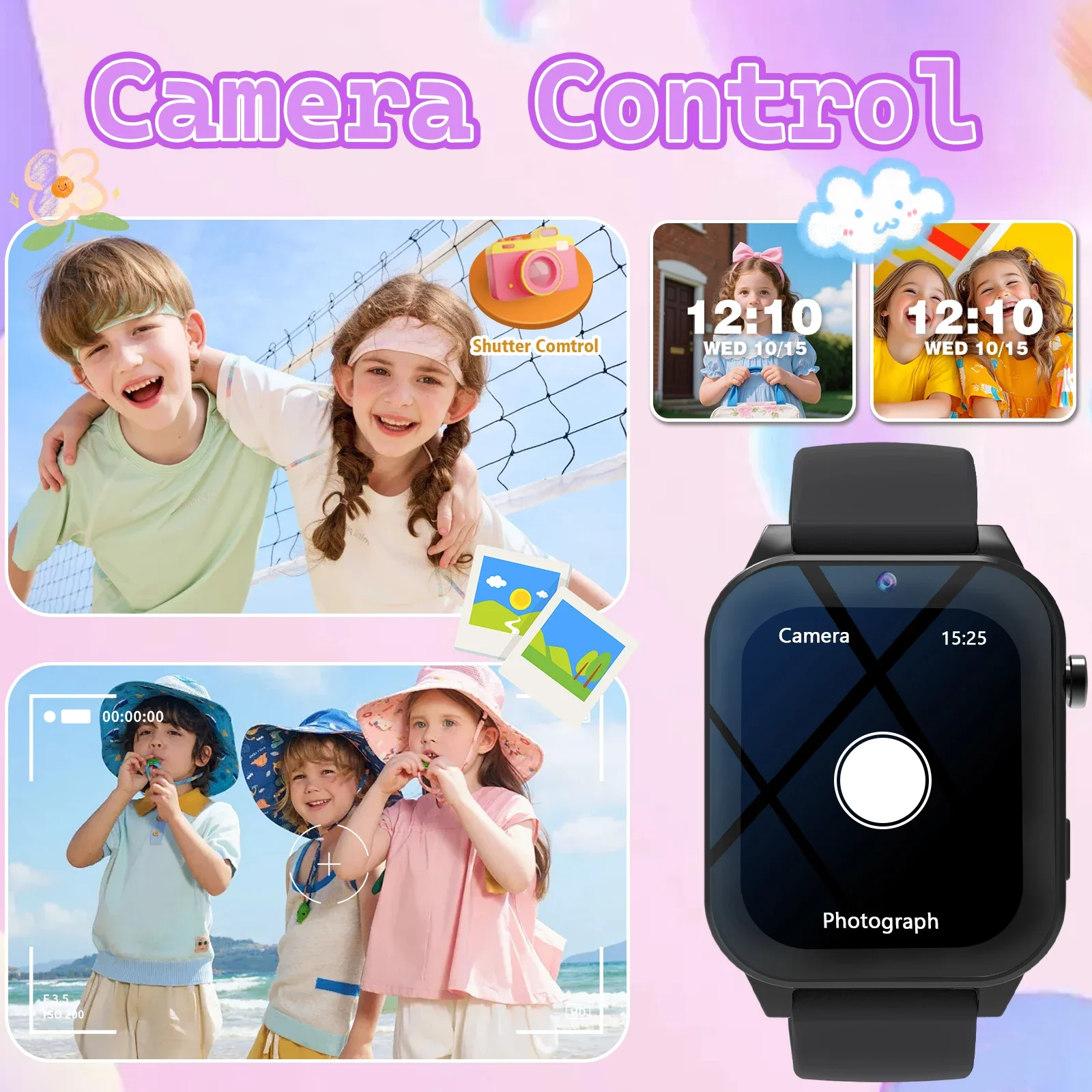 Kid's Smart Watch, 18 educational games, with flashlight, camera, alarm clock, calculator, storybook, strap
Kid's Smart Watch, 18 educational games, with flashlight, camera, alarm clock, calculator, storybook, strap
