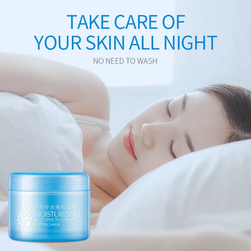 LAIKOU 120g Moisturizing Facial Mask Hydrating Sleeping Face Sheet Masks Nourishing Night Face Mask Korean Skin Care Products
LAIKOU 120g Moisturizing Facial Mask Hydrating Sleeping Face Sheet Masks Nourishing Night Face Mask Korean Skin Care Products