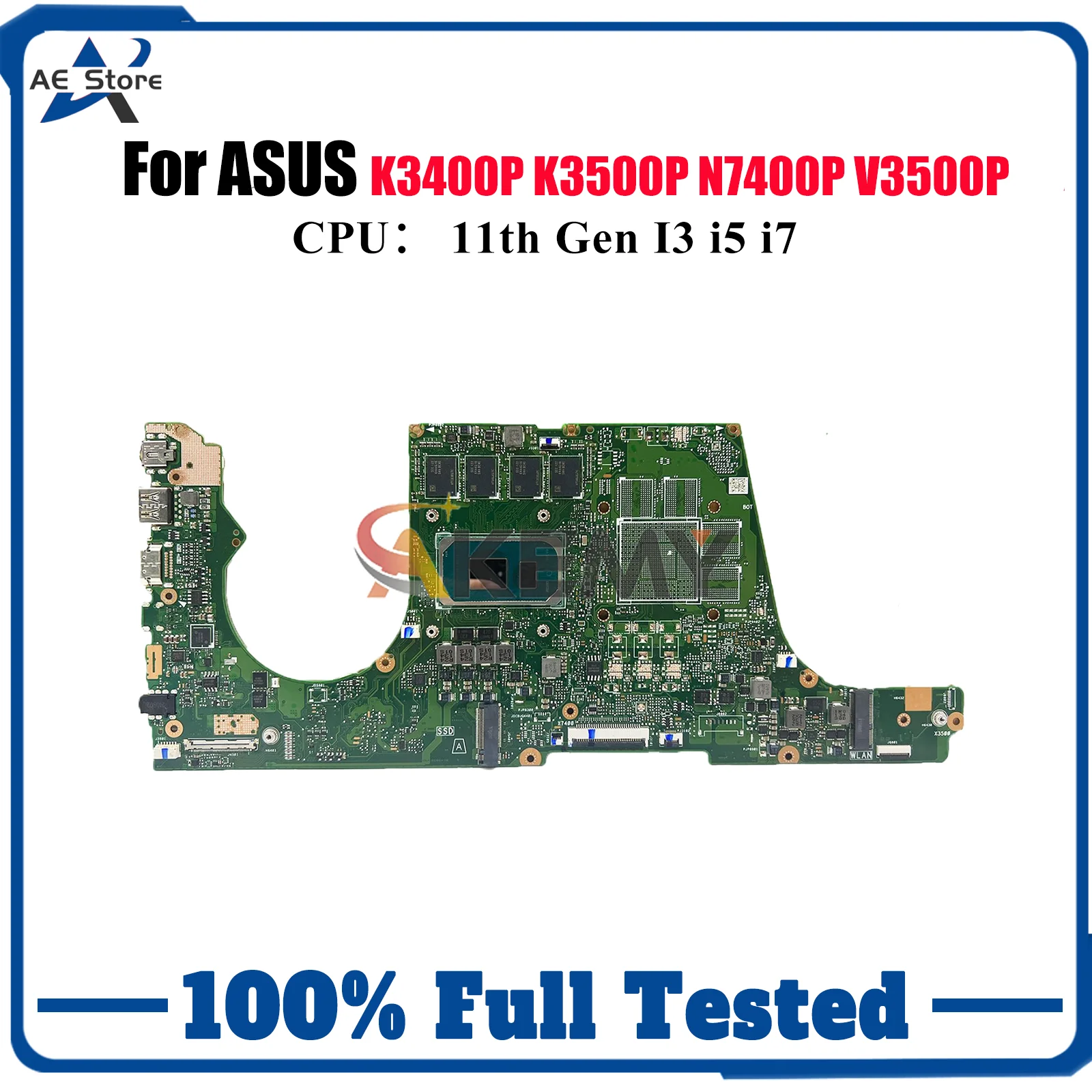 X7400PA Материнская плата для ноутбука ASUS X7400PC X7400PE V3400P X7400P K3400P K3500P N7400P V3500P Материнская плата с 11-го поколения I3 i5 i7
X7400PA Материнская плата для ноутбука ASUS X7400PC X7400PE V3400P X7400P K3400P K3500P N7400P V3500P Материнская плата с 11-го поколения I3 i5 i7