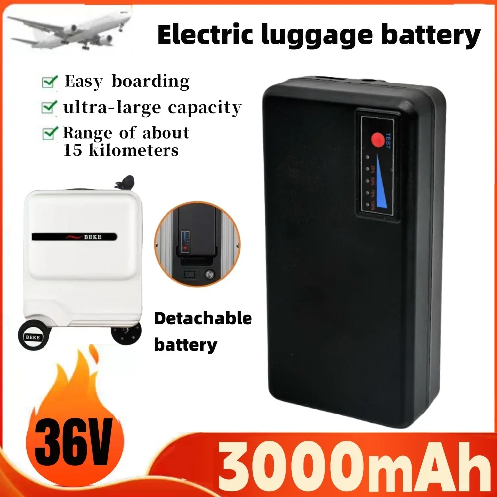 36V 3000mAh Suitable for Airway electric suitcase battery SE3/SE3mini/minit/SE3S/Se3T
36V 3000mAh Suitable for Airway electric suitcase battery SE3/SE3mini/minit/SE3S/Se3T