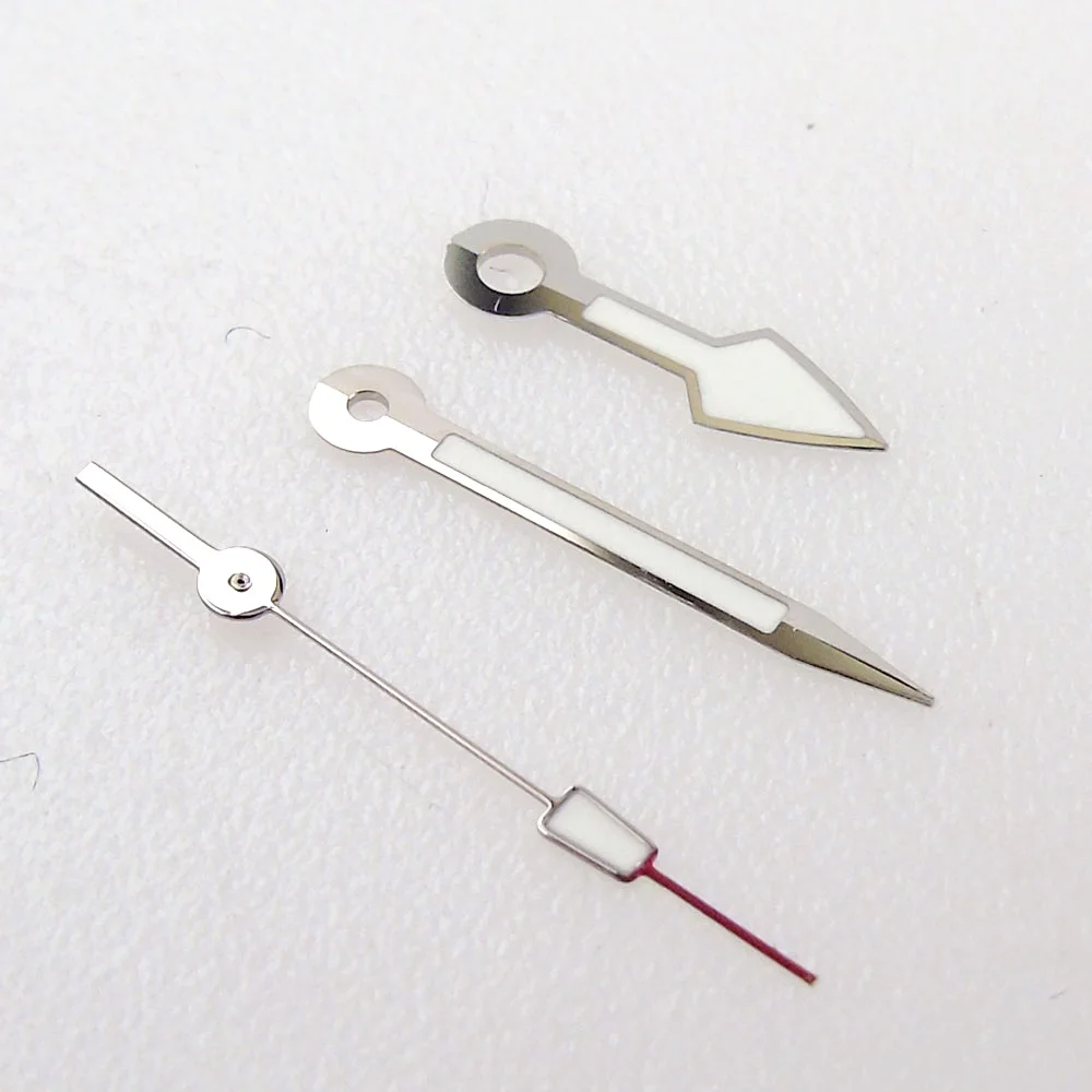 Sword Polish Silver Watch Hand Needles Fit NH35 NH36 7s26 7s36 7s35 6r15 4r15 4r35 Movement Luminous Watch Parts for Diver Watch
Sword Polish Silver Watch Hand Needles Fit NH35 NH36 7s26 7s36 7s35 6r15 4r15 4r35 Movement Luminous Watch Parts for Diver Watch