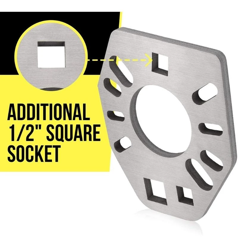 L8RC Strength Puller, Loosening Flange and that Fits Most Sockets Yoke Wrench Tool
L8RC Strength Puller, Loosening Flange and that Fits Most Sockets Yoke Wrench Tool
