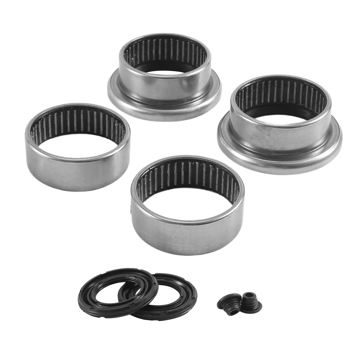 513196 517408 513266 5131A6 for Peugeot 206 Rear Axle Trailing Arm Bushing Bearing Repair Kit 4 PCS 47MM
513196 517408 513266 5131A6 for Peugeot 206 Rear Axle Trailing Arm Bushing Bearing Repair Kit 4 PCS 47MM