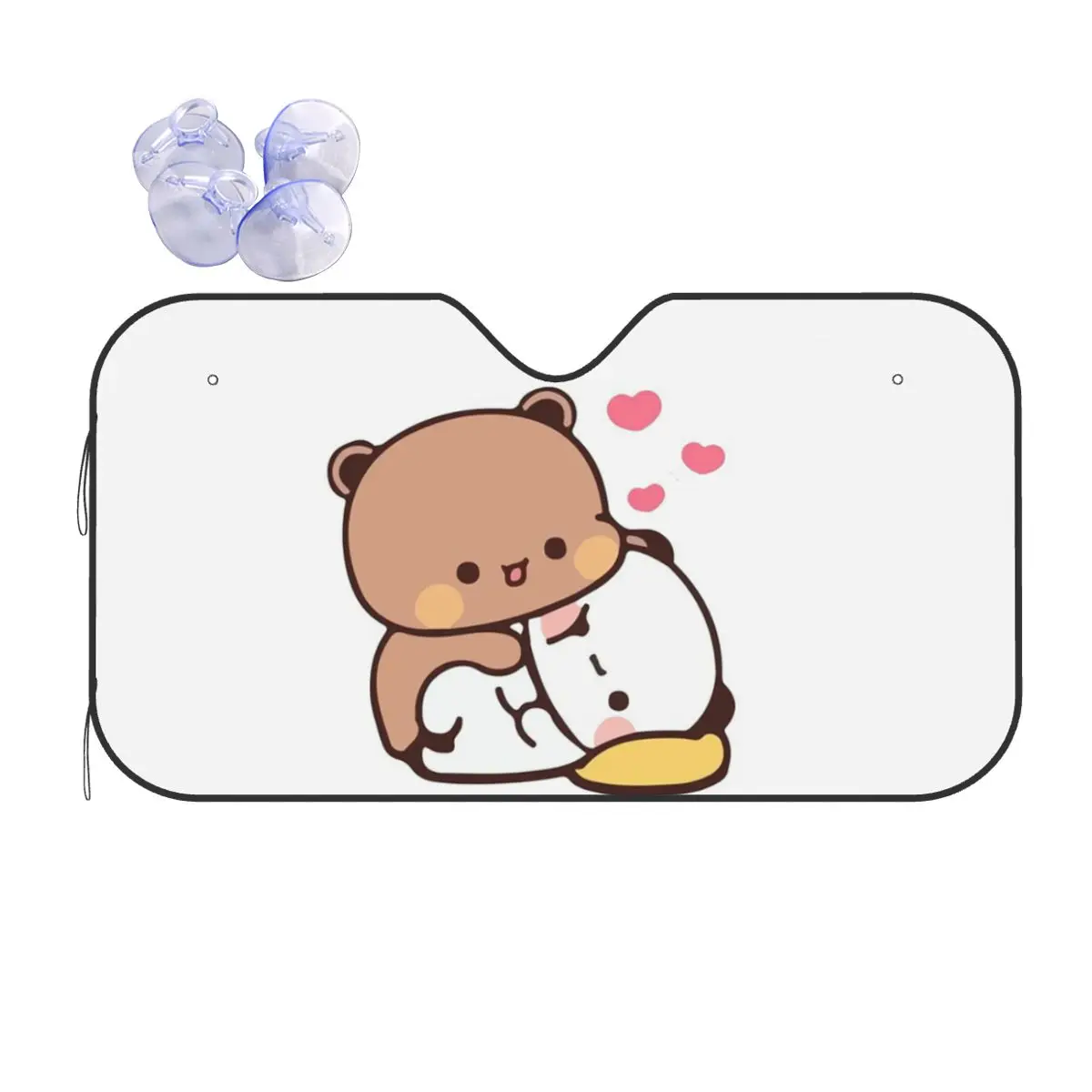 Peach And Goma Bubu Dudu Balloon Sunshade Windscreen Car Front Windshield Window Sun Visor Accessories Covers
Peach And Goma Bubu Dudu Balloon Sunshade Windscreen Car Front Windshield Window Sun Visor Accessories Covers