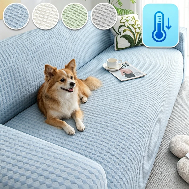 Summer Cooling Ice Bean Fabric Sofa Slipcover with High Elasticity Non-Slip Pet Resistant Cover for Living Room Bedroom Decor
Summer Cooling Ice Bean Fabric Sofa Slipcover with High Elasticity Non-Slip Pet Resistant Cover for Living Room Bedroom Decor
