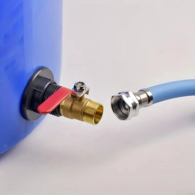 PVC Diverter Adapter Set, 2 Pcs with Brass Ball Valve, 1/2" DN15 Male Thread, Durable Plumbing Fitting for Water Flow Control, 1Set
PVC Diverter Adapter Set, 2 Pcs with Brass Ball Valve, 1/2" DN15 Male Thread, Durable Plumbing Fitting for Water Flow Control, 1Set