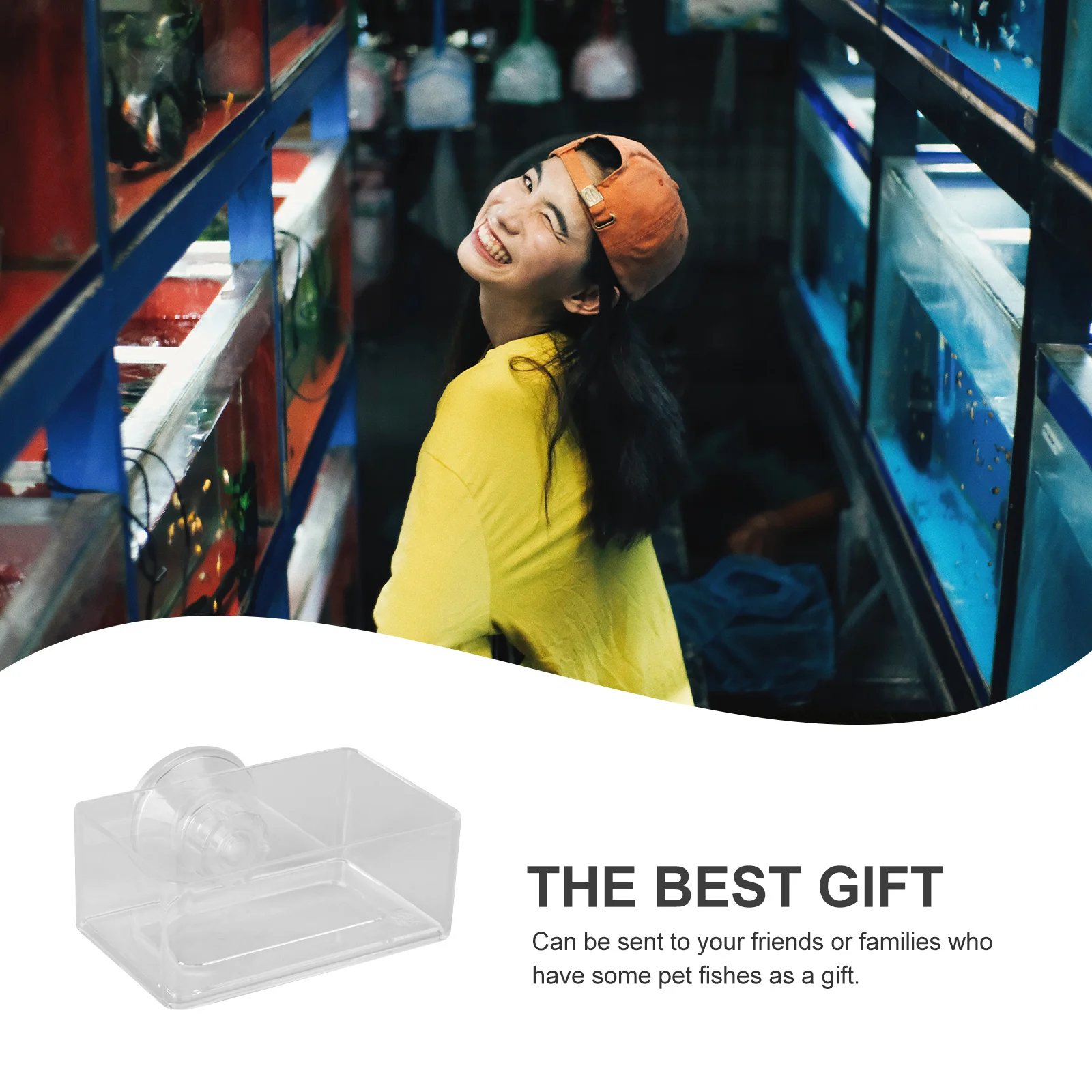 1Pcs Acrylic Fish Tank Feeder S Size Transparent Strong Suction Cup Aquarium Feeding Container Anti-Floating Fish Food Ring
1Pcs Acrylic Fish Tank Feeder S Size Transparent Strong Suction Cup Aquarium Feeding Container Anti-Floating Fish Food Ring