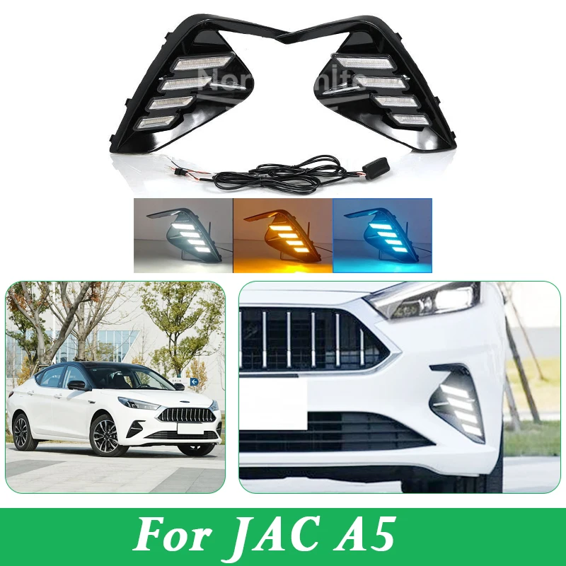 Upgrade Dynamic Car Accessories Bumper KMC Headlight For JAC A5 Daytime Light LED Fog Lamp
Upgrade Dynamic Car Accessories Bumper KMC Headlight For JAC A5 Daytime Light LED Fog Lamp