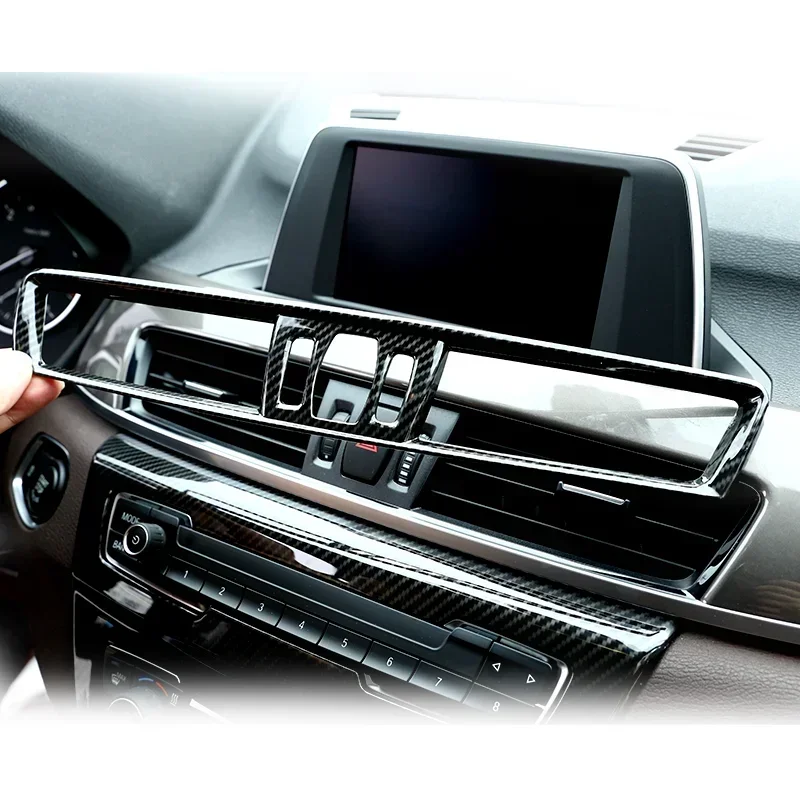 For BMW X1 F48 X2 F47 2016-2022 ABS Carbon Fiber Car Central Control Air Conditioner Air Outlet Frame Trim Interior Accessories
For BMW X1 F48 X2 F47 2016-2022 ABS Carbon Fiber Car Central Control Air Conditioner Air Outlet Frame Trim Interior Accessories