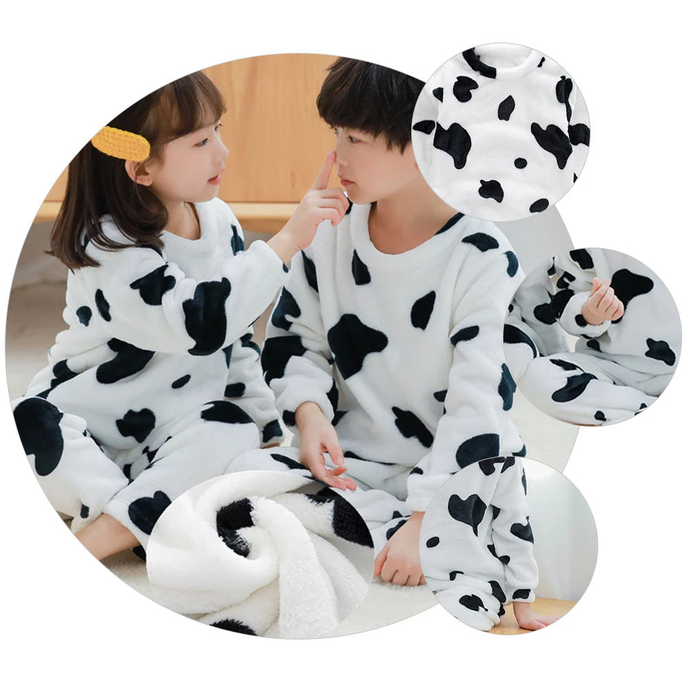 Flannel Pajamas Elastic Waistb Cartoon Nightclothes Kids Home Leisurewear Warm Super Soft Cozy Winter Autumn Sleepwear
Flannel Pajamas Elastic Waistb Cartoon Nightclothes Kids Home Leisurewear Warm Super Soft Cozy Winter Autumn Sleepwear