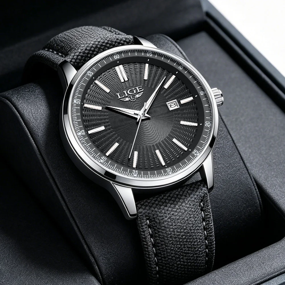 LIGE Men Classic Quartz Wrist Watch with Calendar Luminous Dial Leather Strap Casual Business Leisure Outdoor Sports Watches
LIGE Men Classic Quartz Wrist Watch with Calendar Luminous Dial Leather Strap Casual Business Leisure Outdoor Sports Watches
