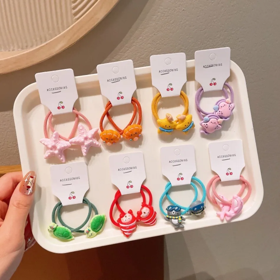 8pairs Children Ocean Wind Hair Band Starfish Shell Hair Rope Cute Little Girl Cartoon Tie Hair Rubber Band Baby Headband ZX07
8pairs Children Ocean Wind Hair Band Starfish Shell Hair Rope Cute Little Girl Cartoon Tie Hair Rubber Band Baby Headband ZX07