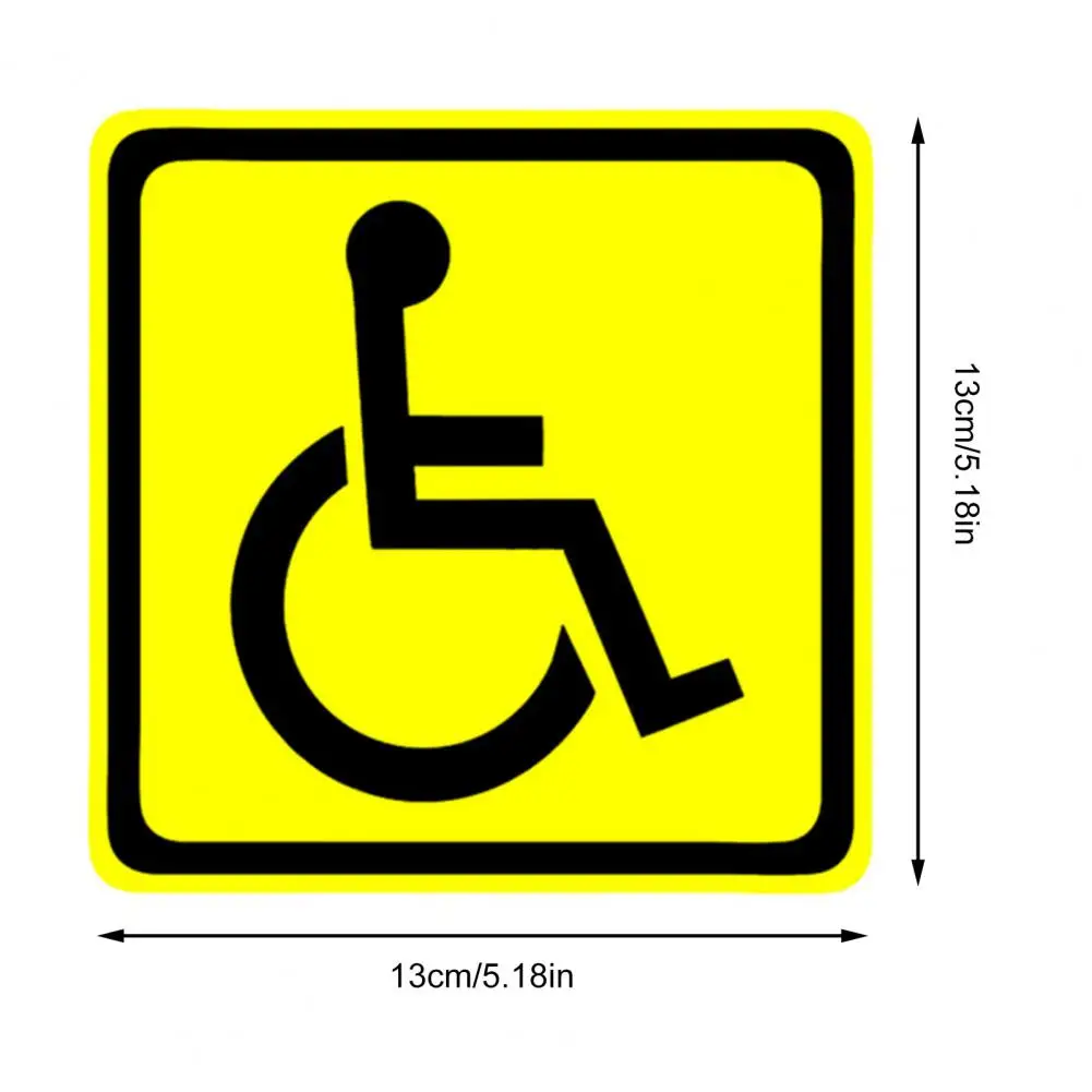 5Pcs 13cm Disability Access Stickers Vinyl UV Resistant Waterproof Easy Visibility Wheelchair Symbol Decals Barrier Door Signs
5Pcs 13cm Disability Access Stickers Vinyl UV Resistant Waterproof Easy Visibility Wheelchair Symbol Decals Barrier Door Signs