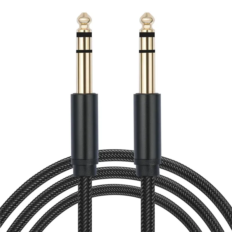 【SPECIAL】For Electric Guitar Amplifier Mixer Studio Recording 6.35Mm Mono TRS Male To Male Instrument Cable Cord,Audio Patch Lea
【SPECIAL】For Electric Guitar Amplifier Mixer Studio Recording 6.35Mm Mono TRS Male To Male Instrument Cable Cord,Audio Patch Lea