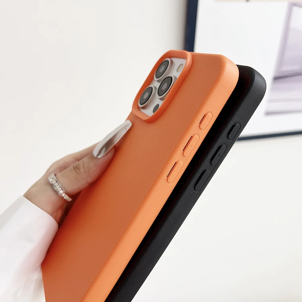 Leather Texture Silicone Soft Case For iPhone 16 15 14 13 12 11 Pro Max Plus Luxury Candy Color Thin Cover Colorful Matte Shell
Leather Texture Silicone Soft Case For iPhone 16 15 14 13 12 11 Pro Max Plus Luxury Candy Color Thin Cover Colorful Matte Shell