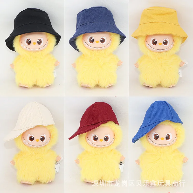 Hat for 4th Gen Labubu Heart Code Bucket & Baseball Cap Set, Cute Interchangeable Outfit for 10cm Vinyl Doll Accessories
Hat for 4th Gen Labubu Heart Code Bucket & Baseball Cap Set, Cute Interchangeable Outfit for 10cm Vinyl Doll Accessories