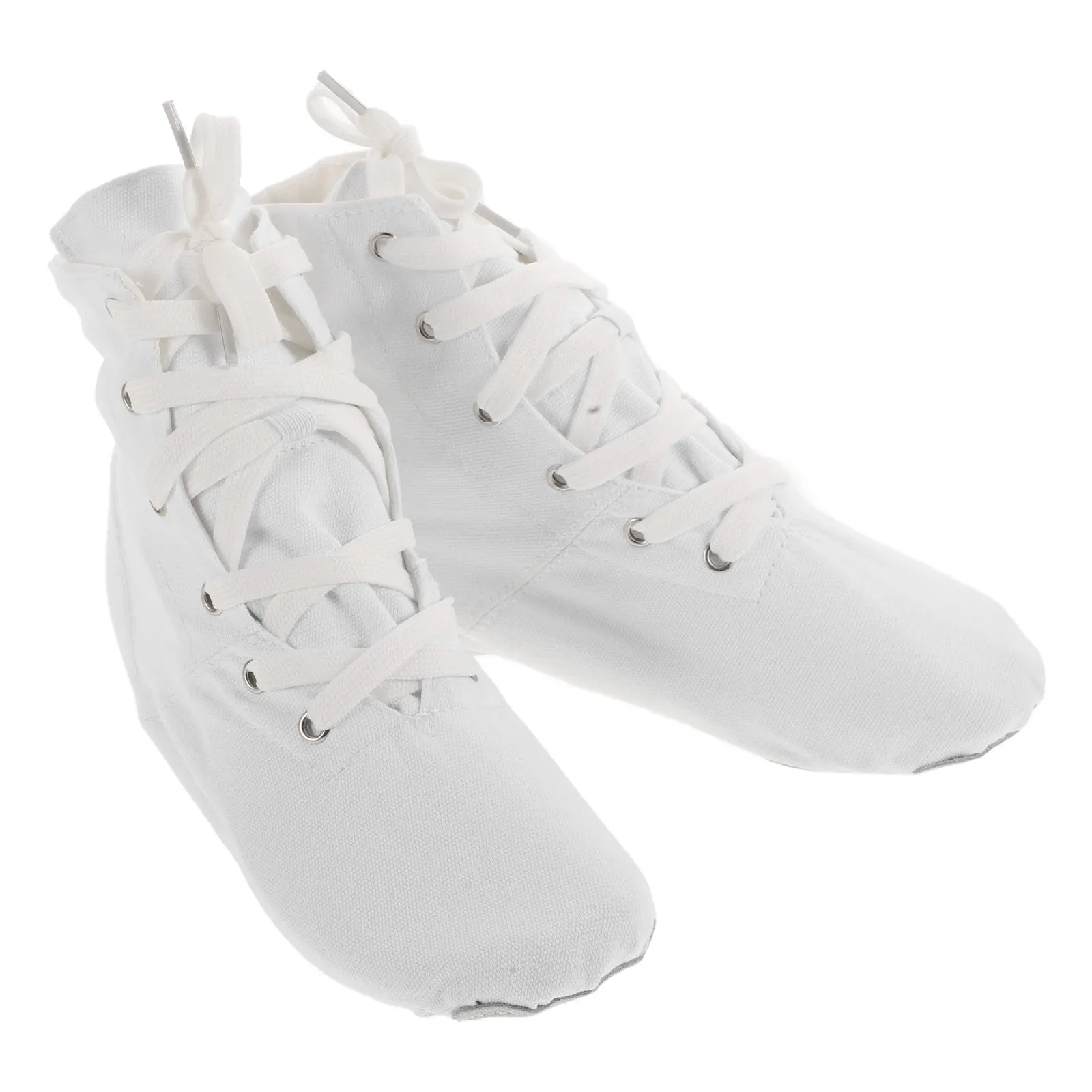 High Top Canvas Jazz Dance Sneakers Breathable Ballet Shoes Ankle Support Lace-Up Split Sole for Women Black Jazz Shoes
High Top Canvas Jazz Dance Sneakers Breathable Ballet Shoes Ankle Support Lace-Up Split Sole for Women Black Jazz Shoes