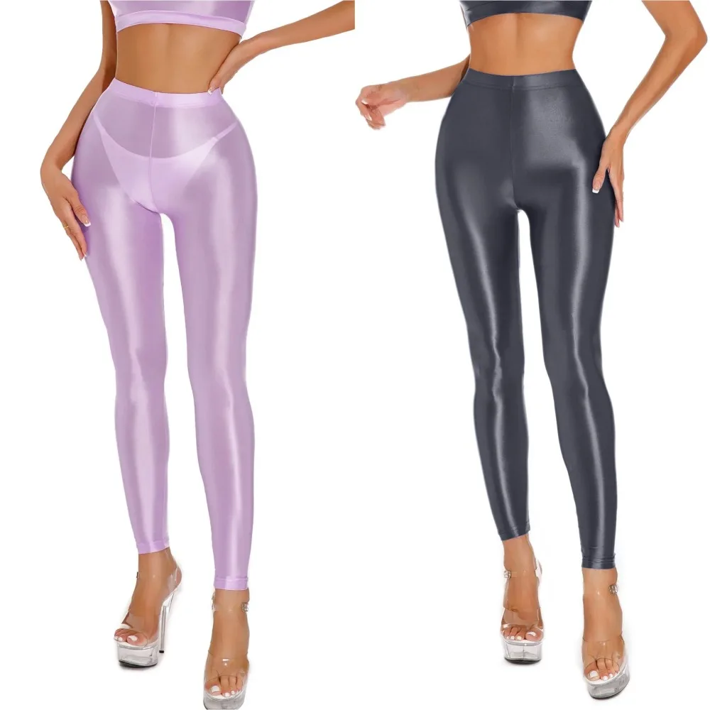 Shiny Pencil Pants Elastic Smooth Glossy Tight Thin Leggings Stretch Sports Pants Skinny Yoga and Fitness Pants
Shiny Pencil Pants Elastic Smooth Glossy Tight Thin Leggings Stretch Sports Pants Skinny Yoga and Fitness Pants