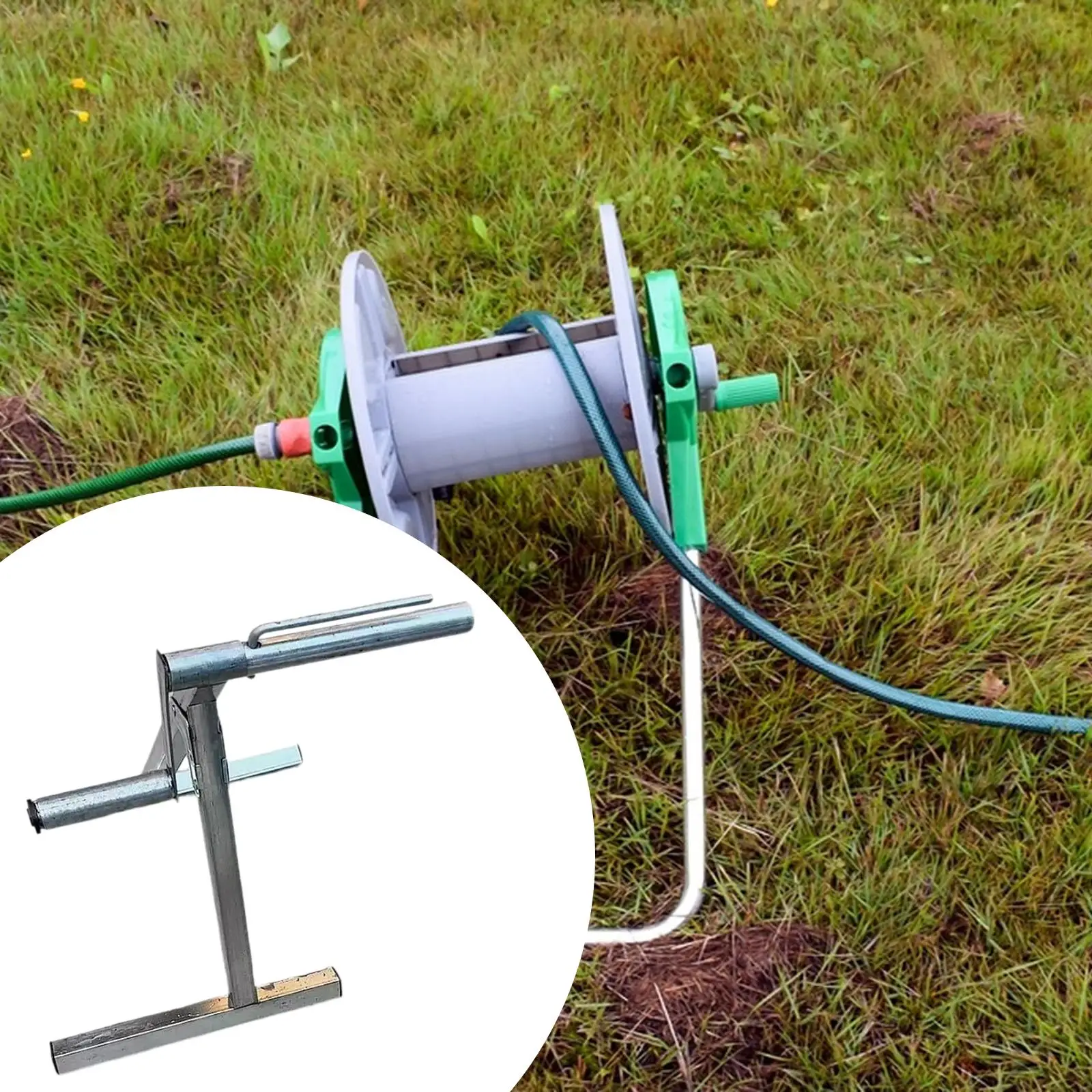 Metal Water Hose Reel Portable Hand Crank Winding Tool for Garden Plant Irrigation and Firefighting
Metal Water Hose Reel Portable Hand Crank Winding Tool for Garden Plant Irrigation and Firefighting