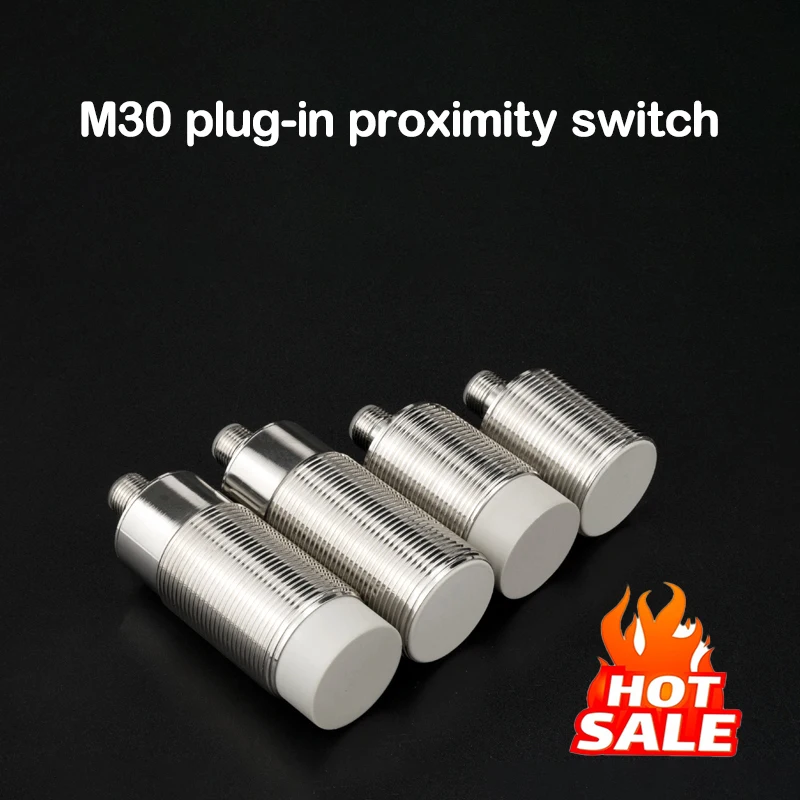 M30 cylindrical plug-in proximity switch sensor Plug-in connector metal induction switch sensor
M30 cylindrical plug-in proximity switch sensor Plug-in connector metal induction switch sensor