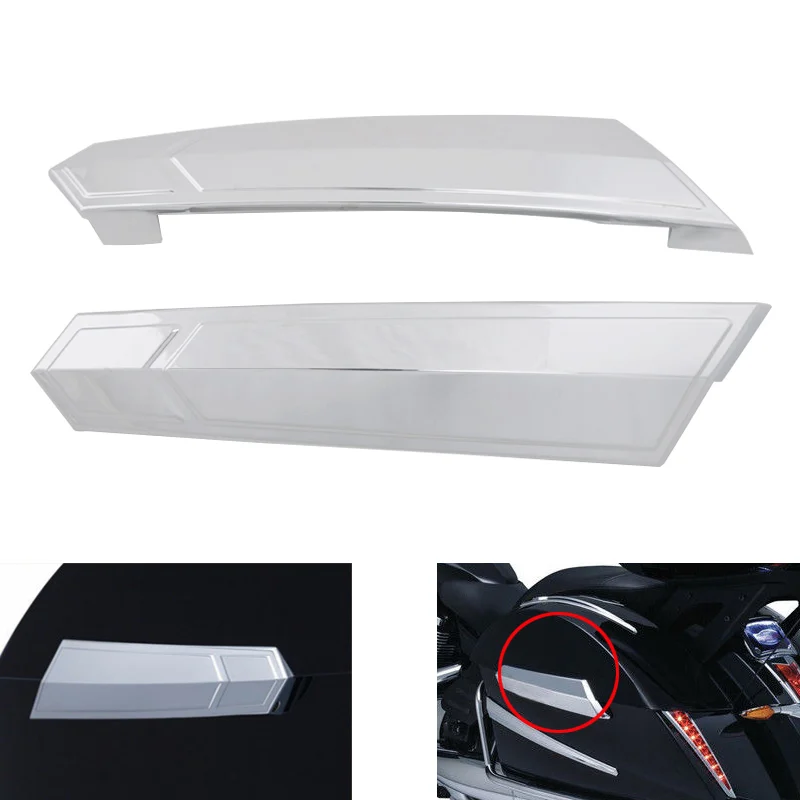 Motorcycle Silver 1Pair Saddlebag Hinge Covers Plastic For Victory Cross Country, Cross Country Tour & Magnum Models 2010-2017
Motorcycle Silver 1Pair Saddlebag Hinge Covers Plastic For Victory Cross Country, Cross Country Tour & Magnum Models 2010-2017