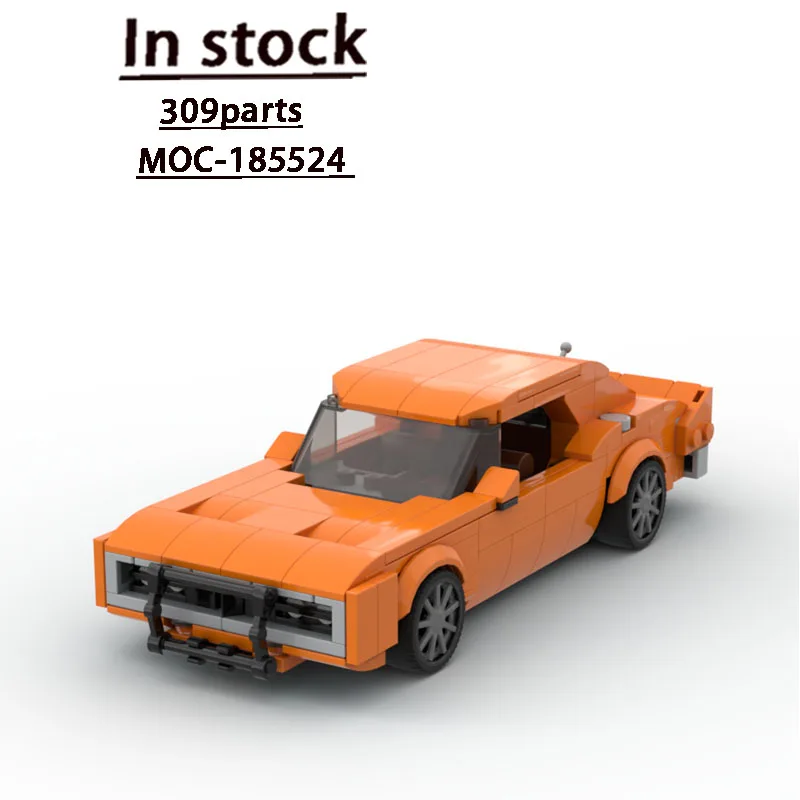 MOC-185524 Orange New Sport Iconic Supercar Racing Building Block Model 309 Parts Creative Boys Children's Birthday Toy Gift
MOC-185524 Orange New Sport Iconic Supercar Racing Building Block Model 309 Parts Creative Boys Children's Birthday Toy Gift