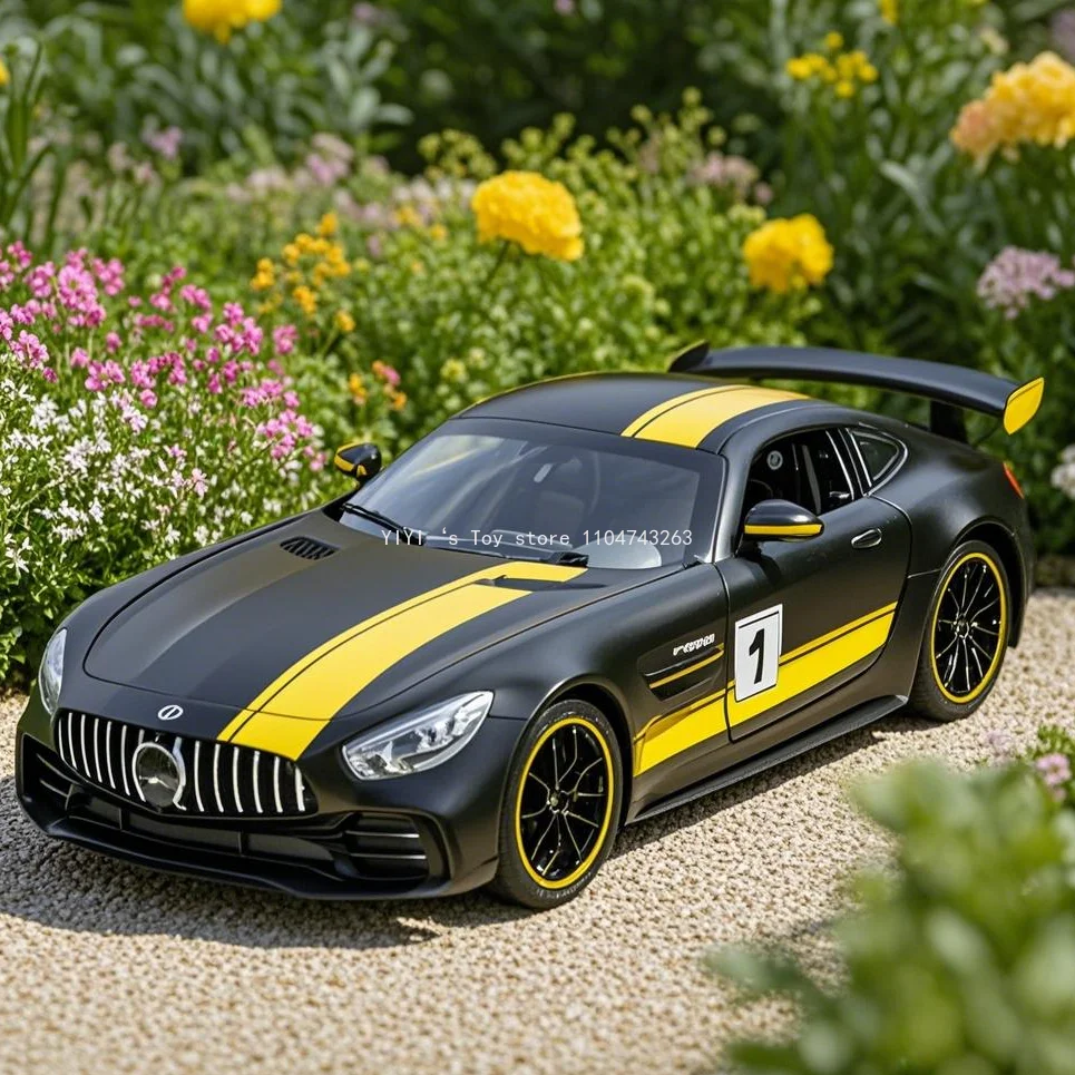 1:24 AMG GTR Миниатюрный спортивный автомобиль Игрушечные модели из сплава Литые под давлением Супермашины Звук Свет Модель с откатным механизмом Высококачественные коллекционные предметы Подарок 20
1:24 AMG GTR Миниатюрный спортивный автомобиль Игрушечные модели из сплава Литые под давлением Супермашины Звук Свет Модель с откатным механизмом Высококачественные коллекционные предметы Подарок 20