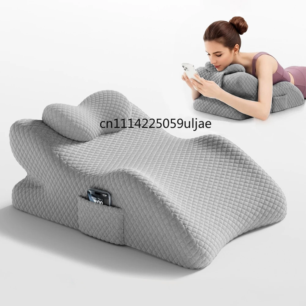 Multifunctional Ergonomic Lumbar Support Pillow for Bed for Bed Sofa and Office Backrest Provides Relief for Prolonged Sitting
Multifunctional Ergonomic Lumbar Support Pillow for Bed for Bed Sofa and Office Backrest Provides Relief for Prolonged Sitting