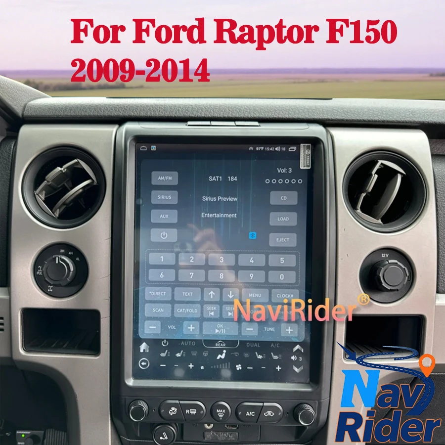 Android Screen For Ford Raptor F150 2009-2014 GPS Carplay Car Multimedia Video Player Stereo Head Unit
Android Screen For Ford Raptor F150 2009-2014 GPS Carplay Car Multimedia Video Player Stereo Head Unit