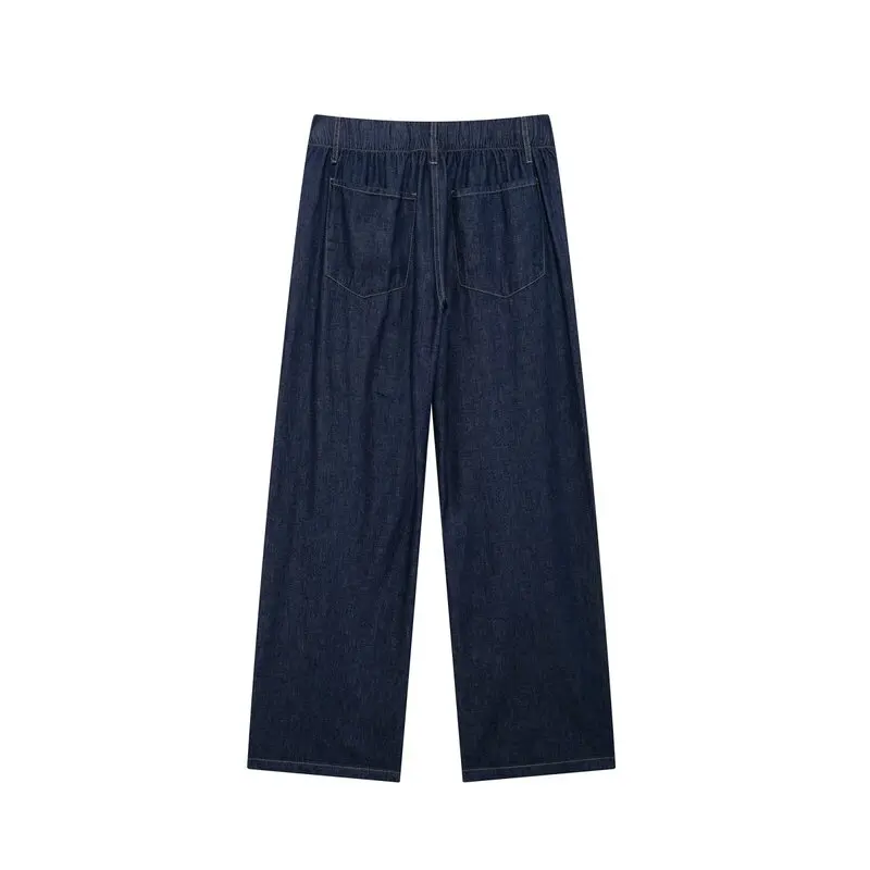 Women's Slimming Versatile Cotton Denim Effect Harem Pants Autumn New Arrival High Waist Wide Leg Long Trousers
Women's Slimming Versatile Cotton Denim Effect Harem Pants Autumn New Arrival High Waist Wide Leg Long Trousers