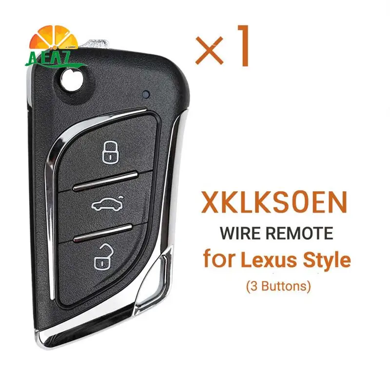 AEA7-For Xhorse XKLKS0EN Universal Wire Remote Key Fob 3 Button For Lexus Style For VVDI Key Tool
AEA7-For Xhorse XKLKS0EN Universal Wire Remote Key Fob 3 Button For Lexus Style For VVDI Key Tool