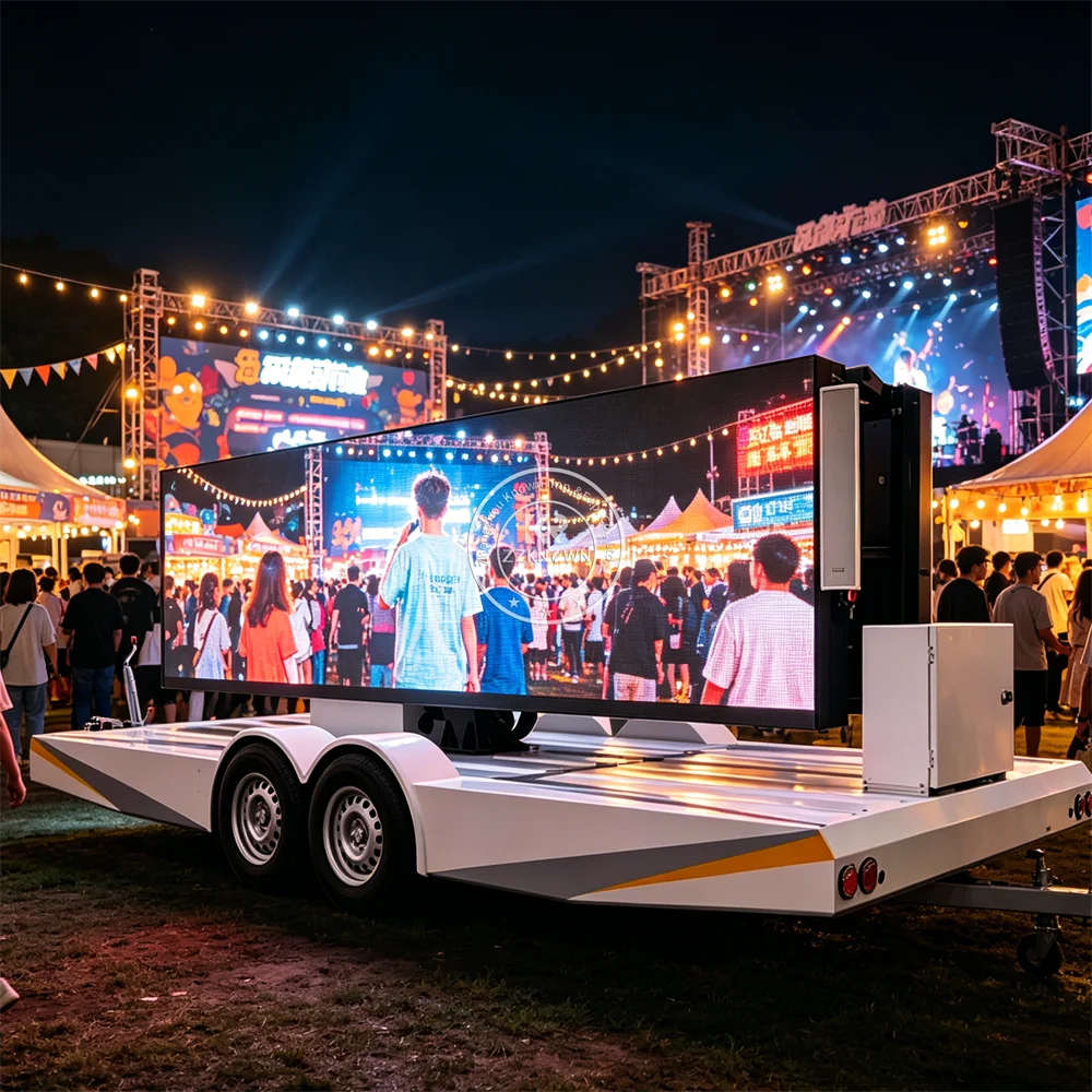 Solar LED Mobile Billboard Trailer Outdoor Digital Advertising Screen Truck Event Display Trailer With Smart Control System
Solar LED Mobile Billboard Trailer Outdoor Digital Advertising Screen Truck Event Display Trailer With Smart Control System