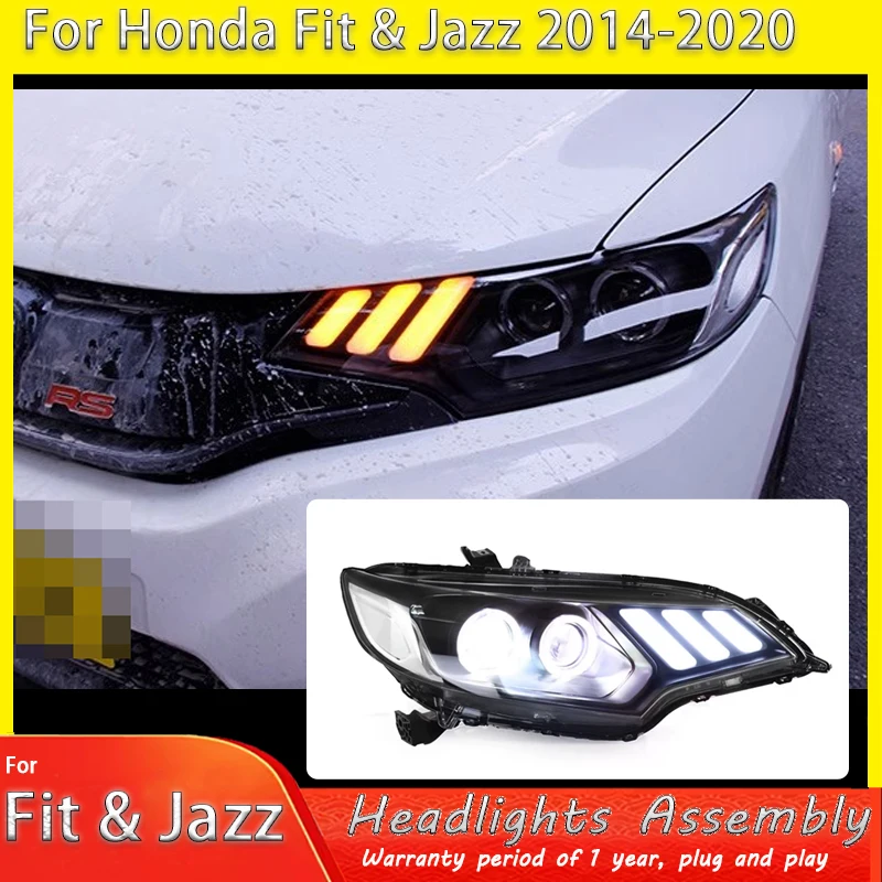 Car Lights For Honda Fit GK5 2014-2020 Devil Eyes Design LED Headlight DRL High Configure Front Signal Lamp Accessories
Car Lights For Honda Fit GK5 2014-2020 Devil Eyes Design LED Headlight DRL High Configure Front Signal Lamp Accessories