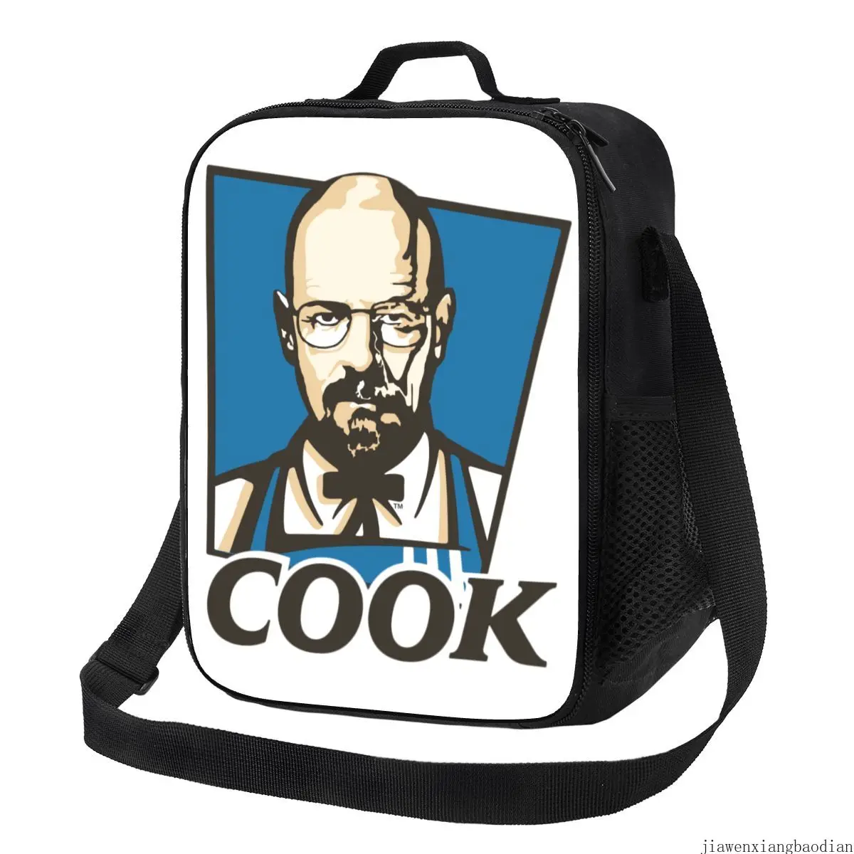 Комплект изолированных обеденных сумок Humor Breaking Bad Уолтер белого цвета для пикника на открытом воздухе, химия хайзенберга, охладитель, термическая коробка бенто
Комплект изолированных обеденных сумок Humor Breaking Bad Уолтер белого цвета для пикника на открытом воздухе, химия хайзенберга, охладитель, термическая коробка бенто