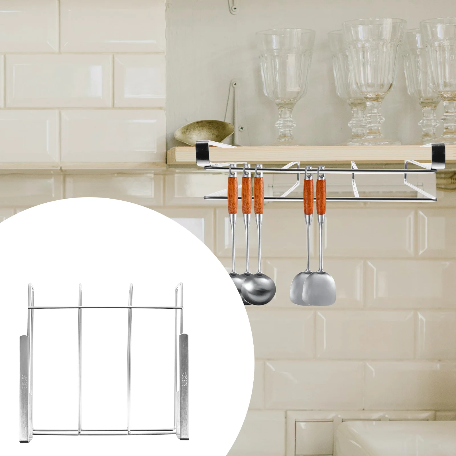 Stainless Steel Cutting Board Rack Adhesive Holder Silver Kitchen Utensil ganizer Storage Hanger No Drill Wall Mounted Chopping
Stainless Steel Cutting Board Rack Adhesive Holder Silver Kitchen Utensil ganizer Storage Hanger No Drill Wall Mounted Chopping