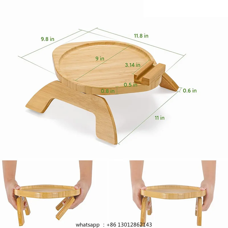 Wooden Portable Folding Table Living Room Sofa Arm Clip Movable Small Table
Wooden Portable Folding Table Living Room Sofa Arm Clip Movable Small Table