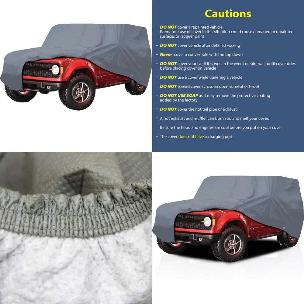 Пятислойный чехол для внедорожника 1972-1974 годов, 2-дверный, полупрецизионный, всепогодная защита от загрязнений, пыли, солнца, снега, дождя
Пятислойный чехол для внедорожника 1972-1974 годов, 2-дверный, полупрецизионный, всепогодная защита от загрязнений, пыли, солнца, снега, дождя