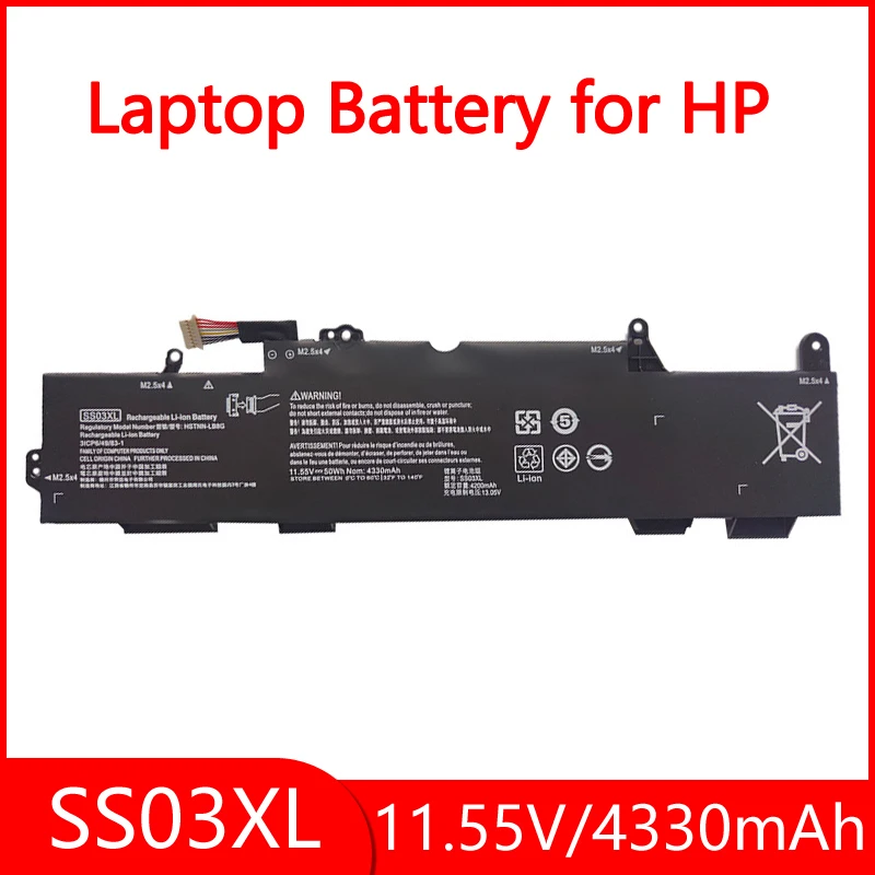 SS03XL Аккумулятор для ноутбука HP EliteBook 830 840 846 730 735 740 745 755 G5 G6 ZBook 14u G5 HSN-I12C HSN-I13C-4 HSN-I13C-5 HSTNN-L 
SS03XL Аккумулятор для ноутбука HP EliteBook 830 840 846 730 735 740 745 755 G5 G6 ZBook 14u G5 HSN-I12C HSN-I13C-4 HSN-I13C-5 HSTNN-L
