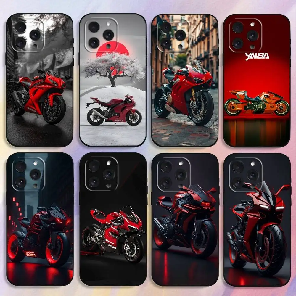 Red Motorcycle Phone Case For iPhone 16,15,14,13,12,17,Pro Max,Plus Silicone Black Case
Red Motorcycle Phone Case For iPhone 16,15,14,13,12,17,Pro Max,Plus Silicone Black Case