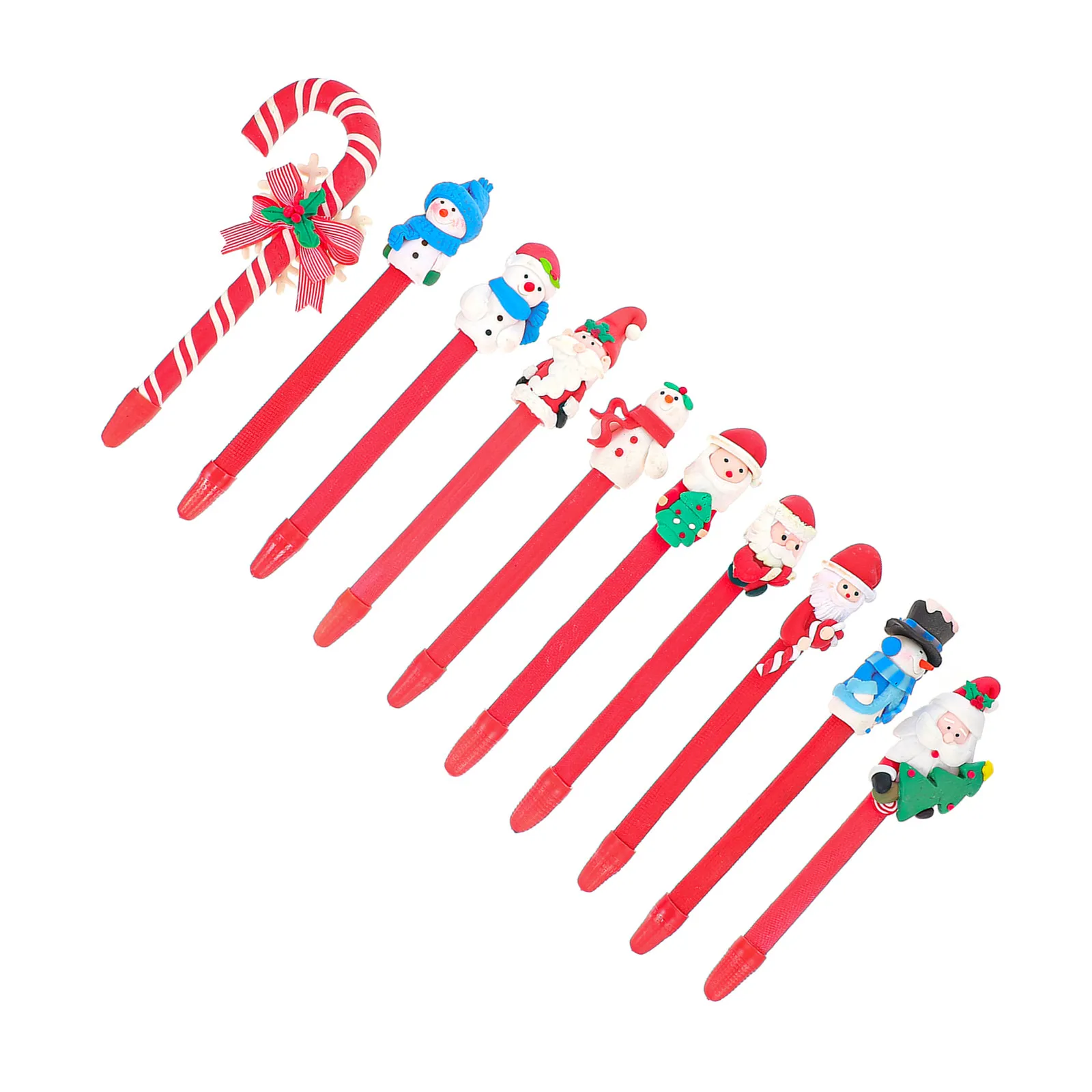 10Pcs Christmas Ballpoint Pens for Students Stationery Polymer Clay Design Writing Pen Smooth Writing Office School Use
10Pcs Christmas Ballpoint Pens for Students Stationery Polymer Clay Design Writing Pen Smooth Writing Office School Use