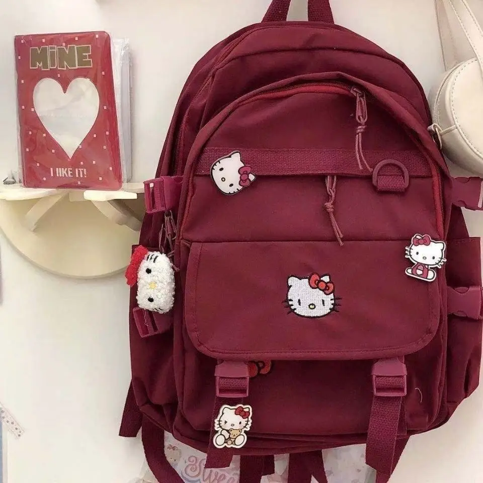 Backpacks for Women Cute Backpack High School Students Large Capacity Soft Girl Cute Hello Kitty Backpack Campus Schoolbag Women
Backpacks for Women Cute Backpack High School Students Large Capacity Soft Girl Cute Hello Kitty Backpack Campus Schoolbag Women