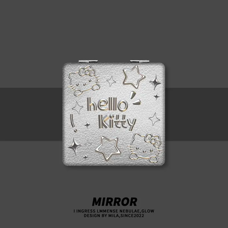 Hello Kitty Anime Kawaii Sanrio Student Portable Makeup Mirror Cute Cartoon Kt Cat Folding Mirror Fashion Gifts for Girls
Hello Kitty Anime Kawaii Sanrio Student Portable Makeup Mirror Cute Cartoon Kt Cat Folding Mirror Fashion Gifts for Girls