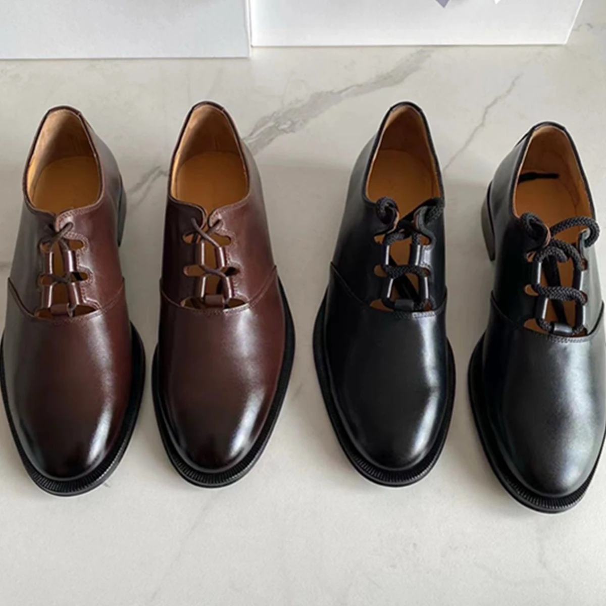 Jenny&Dave 2024 New Fashion British Girls Cowhide Business Flat Shoes Women's Minimalist Retro Fashion Women's Loafers Shoes
Jenny&Dave 2024 New Fashion British Girls Cowhide Business Flat Shoes Women's Minimalist Retro Fashion Women's Loafers Shoes
