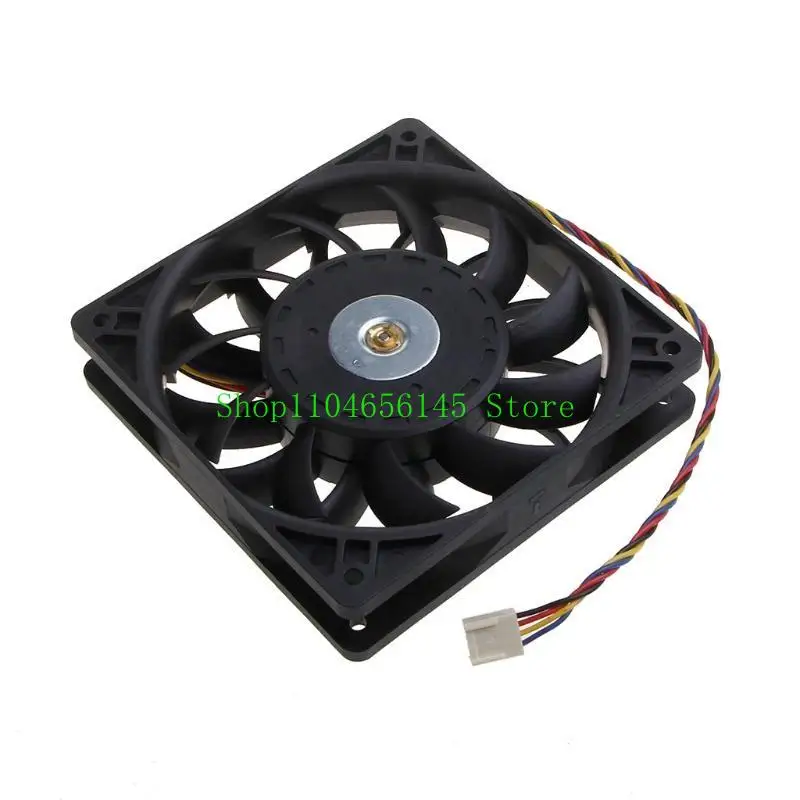 5asd for DC Brushless Fan FFB1212SH 12CM Cooling Fan 120mm DC12V 1.24A Cooling Fan 120x120x25mm 4P Ball Bearing 3700 rpm
5asd for DC Brushless Fan FFB1212SH 12CM Cooling Fan 120mm DC12V 1.24A Cooling Fan 120x120x25mm 4P Ball Bearing 3700 rpm