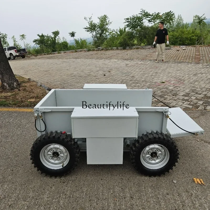 05-four-wheel drive truck Electric remote control Orchard mountain agricultural climbing four-wheel drive remote control truck
05-four-wheel drive truck Electric remote control Orchard mountain agricultural climbing four-wheel drive remote control truck