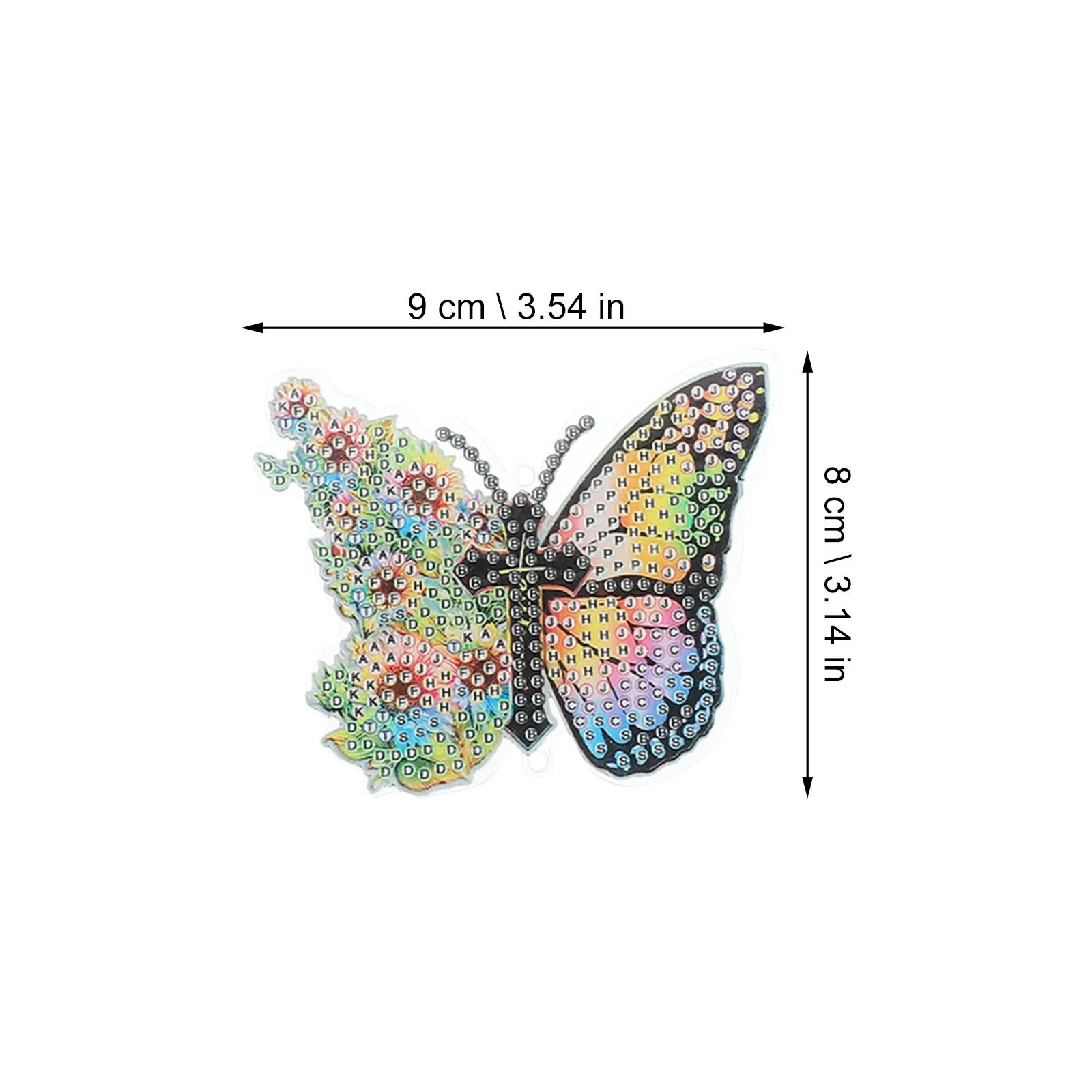 1Set Butterfly Pendant Rhinestone DIY Kit Small Diamond Chime Home Decor Ornament Hanging Butterflies
1Set Butterfly Pendant Rhinestone DIY Kit Small Diamond Chime Home Decor Ornament Hanging Butterflies