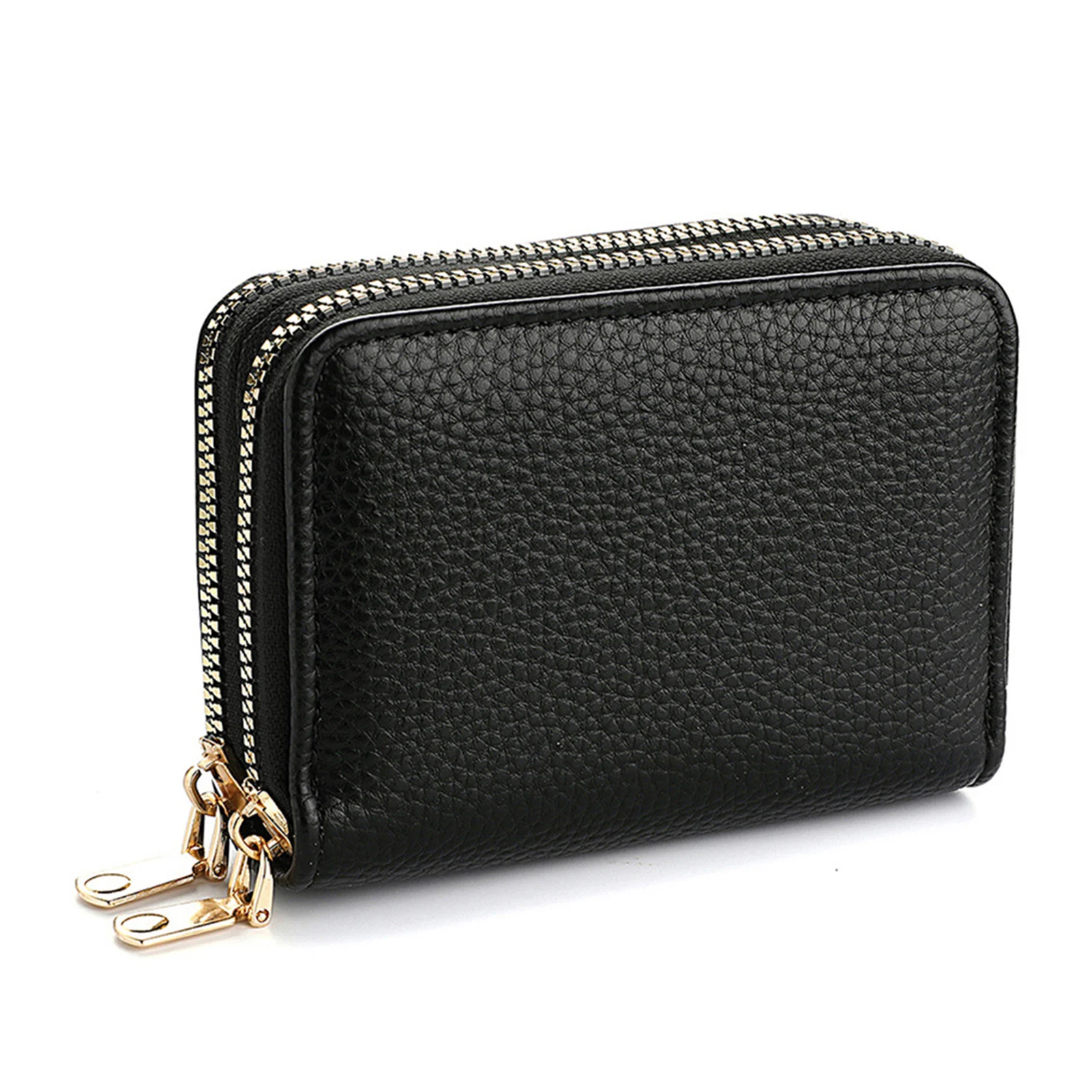 Women Accordion Wallets Multi-card Slot Double Zipper Accordion Card Holder Fashion Business Card Cases
Women Accordion Wallets Multi-card Slot Double Zipper Accordion Card Holder Fashion Business Card Cases