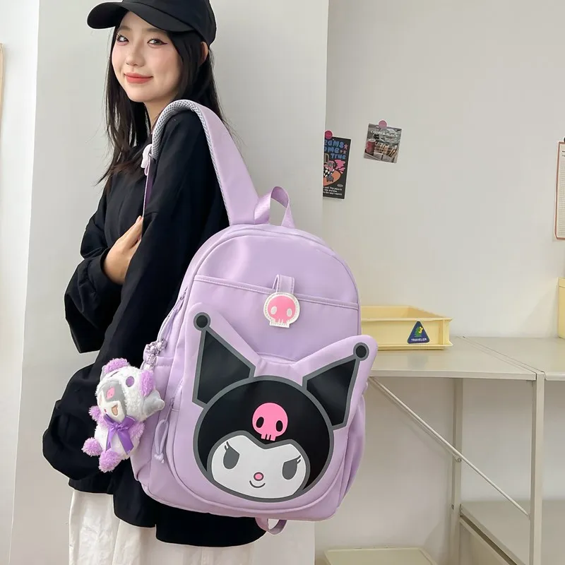 Sanrio Kuromi Kawaii рюкзак Melody милые студенческие сумки для начальной школы сумка нейлоновый рюкзак 15 дюймов
Sanrio Kuromi Kawaii рюкзак Melody милые студенческие сумки для начальной школы сумка нейлоновый рюкзак 15 дюймов